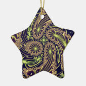 Abstrakt Art Happy Dance Keramik Ornament (Links)
