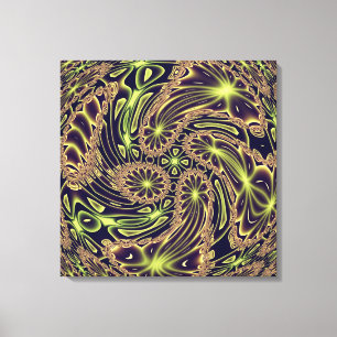 Abstrakt Art Happy Dance Leinwanddruck