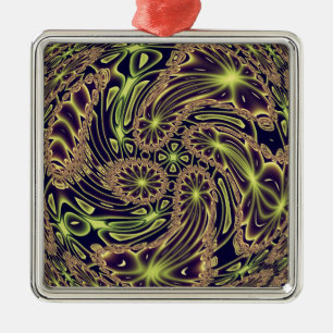 Abstrakt Art Happy Dance Ornament Aus Metall