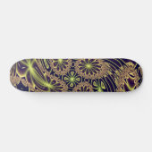 Abstrakt Art Happy Dance Skateboard (Horizontal)