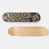 Abstrakt Art Happy Dance Skateboard (Horizontal)