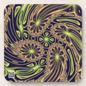 Abstrakt Art Happy Dance Untersetzer (Vorderseite)