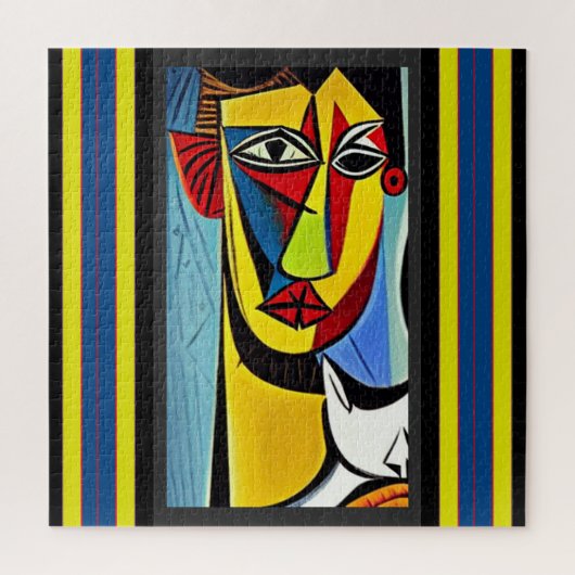 Abstrakt Art Jigsaw Puzzle (Vertikal)