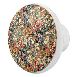 Abstrakt Art Keramik Pull Keramikknauf