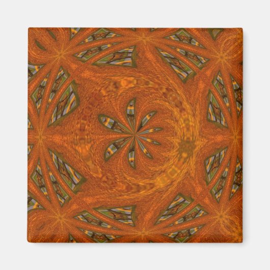 Abstrakt Art Labyrinth Magnet (Vorne)