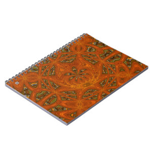 Abstrakt Art Labyrinth Notizblock