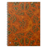Abstrakt Art Labyrinth Notizblock (Vorderseite)