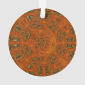 Abstrakt Art Labyrinth Ornament (Rückseite)