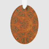Abstrakt Art Labyrinth Ornament (Rückseite)