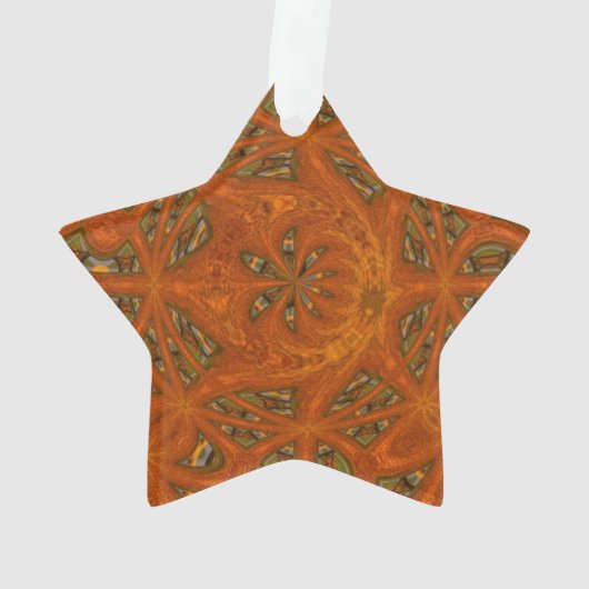 Abstrakt Art Labyrinth Ornament (Rückseite)