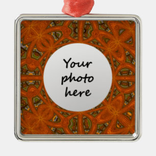 Abstrakt Art Labyrinth Ornament Aus Metall