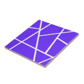 Abstrakt Art Lavender Blue Lila White Minimalismo Fliese (Seite)