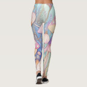 Abstrakt Art Leggins (Rückseite)