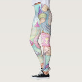 Abstrakt Art Leggins (Links)