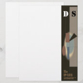 Abstrakt Art Letterhead Briefkopf (Vorne/Hinten)