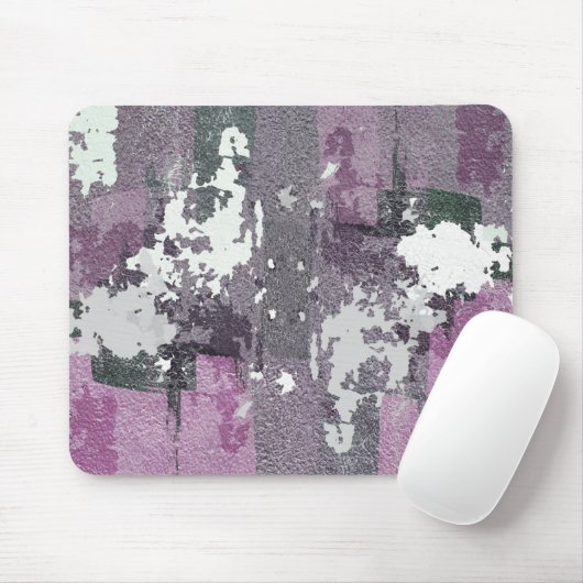 Abstrakt Art Lila Paint Mouse Pad Mousepad (Mit Mouse)