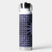 Abstrakt Art Lila Space Fraktal Trinkflasche (Vorderseite)