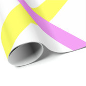 Abstrakt Art Lines Wrapping Paper Geschenkpapier (Rolleneckpunkt)