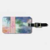 Abstrakt Art Lugage Tag Gepäckanhänger (Vorderseite horizontal)