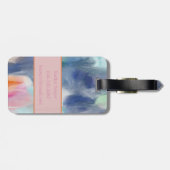 Abstrakt Art Lugage Tag Gepäckanhänger (Rückseite horizontal)