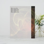 Abstrakt Art Magic Flame Briefbogen (Stehend Vorderseite)