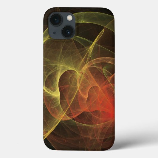 Abstrakt Art Magic Flame Case-Mate iPhone Hülle (Rückseite)