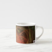 Abstrakt Art Magic Flame Espressotasse (Rechts)