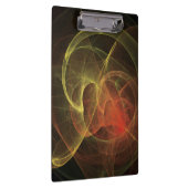 Abstrakt Art Magic Flame Klemmbrett (Rechts)