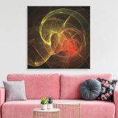 Abstrakt Art Magic Flame Leinwanddruck (Insitu (Wohnzimmer))