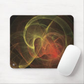 Abstrakt Art Magic Flame Mousepad (Mit Mouse)