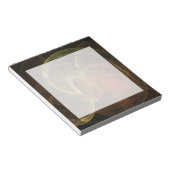 Abstrakt Art Magic Flame Notizblock (angewinkelt)