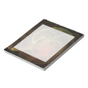 Abstrakt Art Magic Flame Notizblock