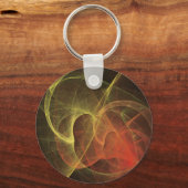 Abstrakt Art Magic Flame Schlüsselanhänger (Vorderseite)