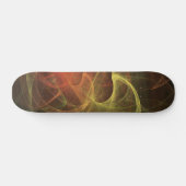 Abstrakt Art Magic Flame Skateboard (Horizontal)