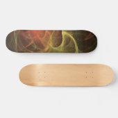 Abstrakt Art Magic Flame Skateboard (Horizontal)
