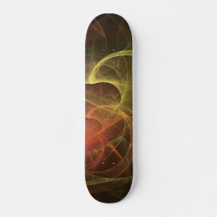 Abstrakt Art Magic Flame Skateboard