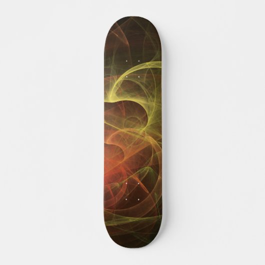 Abstrakt Art Magic Flame Skateboard (Vorne)