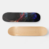 Abstrakt Art Magic Lights Skateboard (Horizontal)