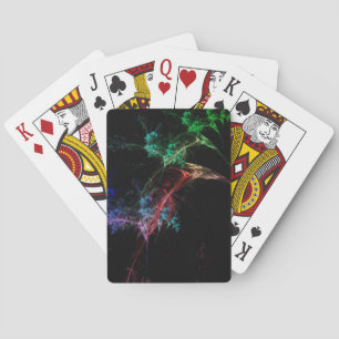 Abstrakt Art Magic Lights Spielkarten