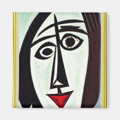 Abstrakt Art Magnet (Vorne)