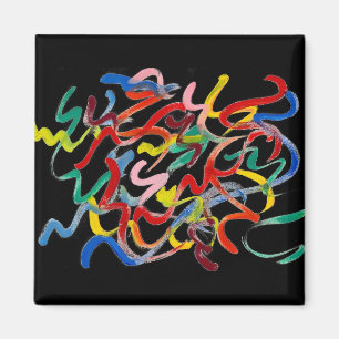 Abstrakt Art Magnet