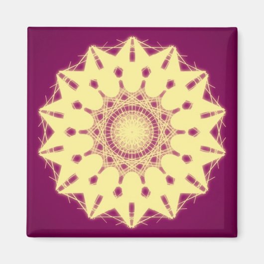 Abstrakt Art Magnet (Vorne)