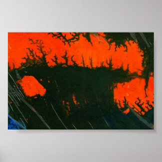 Abstrakt Art Mini-Poster Poster