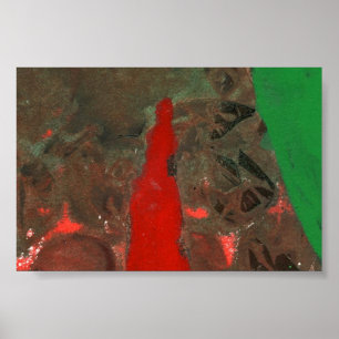 Abstrakt Art Mini-Poster Poster