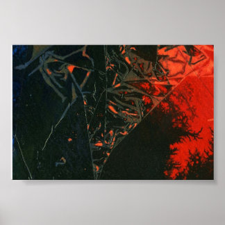 Abstrakt Art Mini-Poster Poster