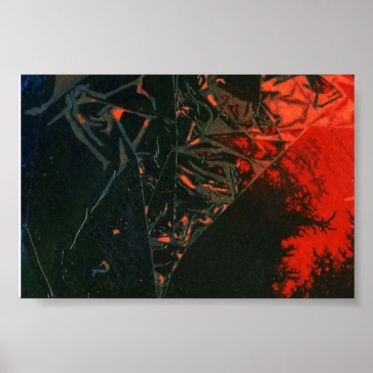 Abstrakt Art Mini-Poster Poster (Vorne)