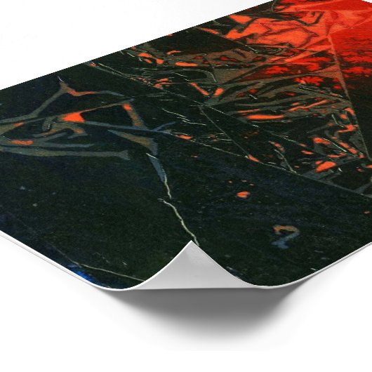 Abstrakt Art Mini-Poster Poster (Ecke)