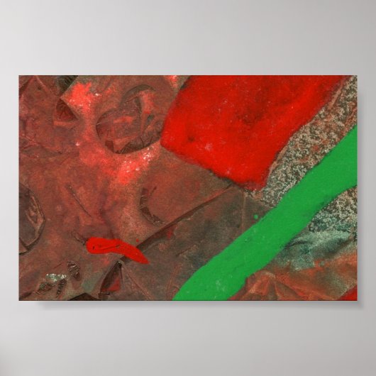 Abstrakt Art Mini-Poster Poster (Vorne)