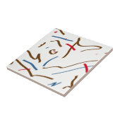 Abstrakt Art Minimalismus Fliese (Seite)