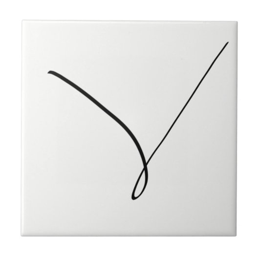 Abstrakt Art Minimalismus Minimalistisch Fliese (Vorderseite)